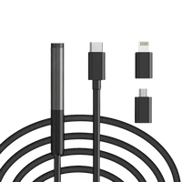 Multi Connector Wifi Endoscope Camera 8mm Dual Lens