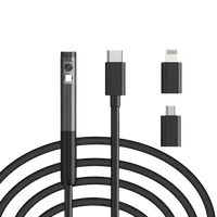 Multi Connector Wifi Endoscope Camera 8mm Dual Lens