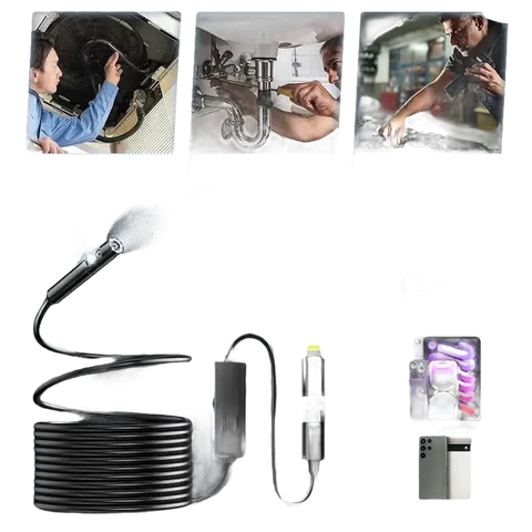 Endoscope camera with compatibility options.