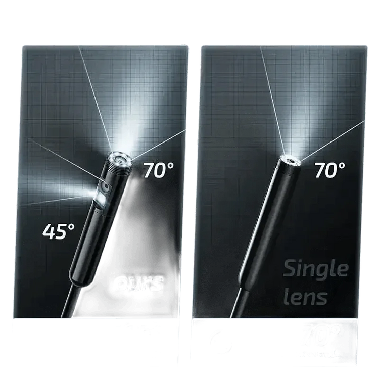 Multi Connector Wifi Endoscope Camera 8mm Dual Lens - GiFTiFY