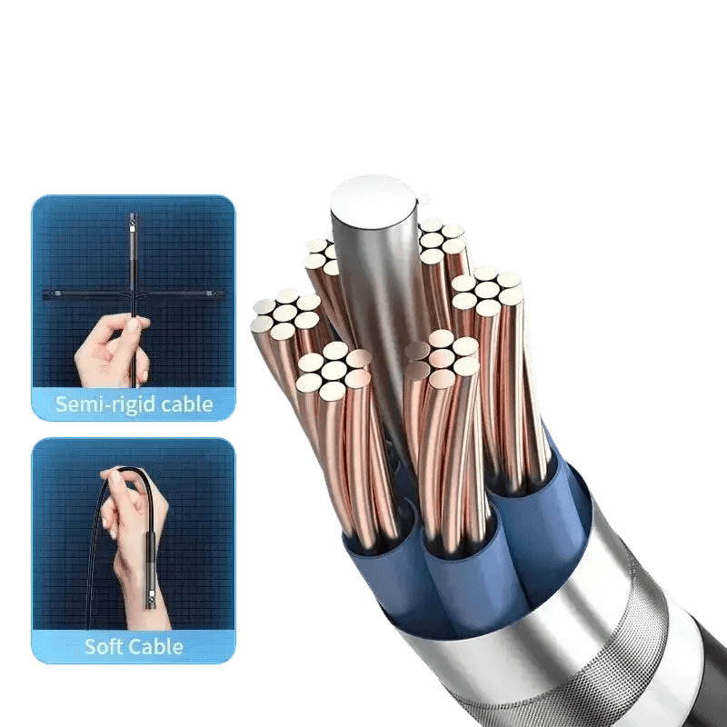 Multi Connector Wifi Endoscope Camera 8mm Dual Lens - GiFTiFY