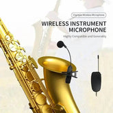 Musical Instrument Portable Suckedd Cup Wireless Microphone Voice Recording Live Show for Guitar Viola Cello Mandolin Violin - GiFTiFY
