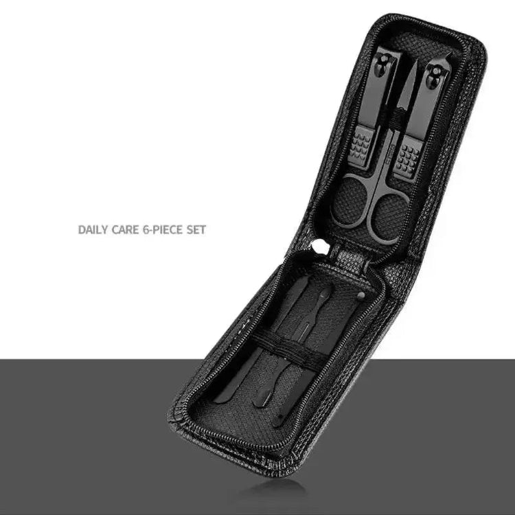 Nail Scissors Set Household High End Mens And Womens Special Nail Clippers Manicure Beauty Tools 6 Piece Portable Household - GiFTiFY