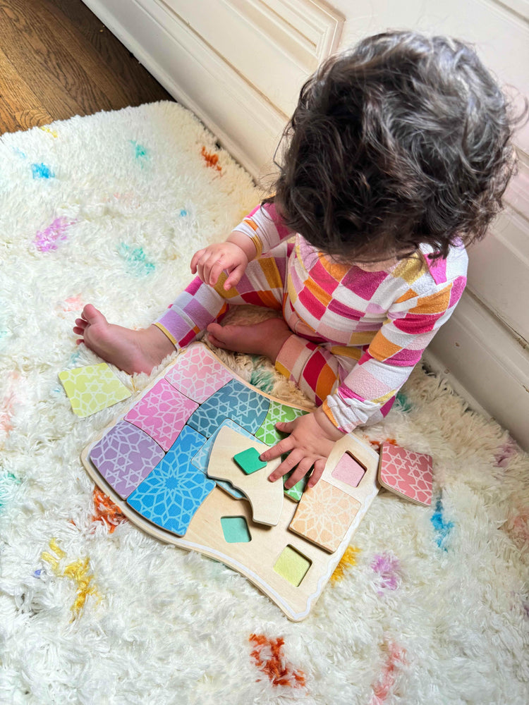 Prayer Rug SPATIAL REASONING Puzzle - GiFTiFY