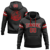 Navy and Gold Football Hoodie 4XL Men - GiFTiFY