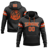 Navy and Gold Football Hoodie 4XL Men - GiFTiFY