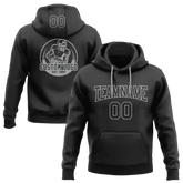 Navy and Gold Football Hoodie 4XL Men - GiFTiFY