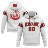 Navy and Gold Football Hoodie 4XL Men - GiFTiFY