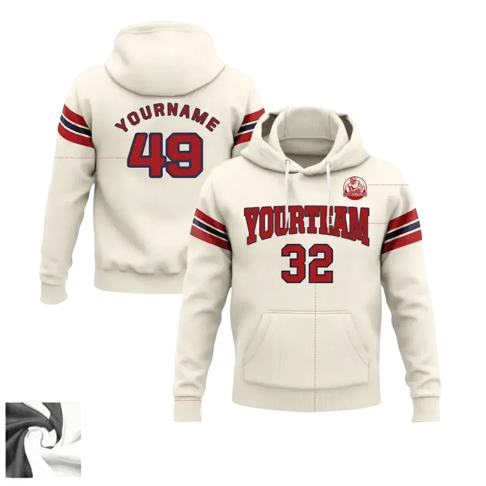 Navy and Gold Football Hoodie 4XL Men - GiFTiFY