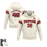 Navy and Gold Football Hoodie 4XL Men - GiFTiFY