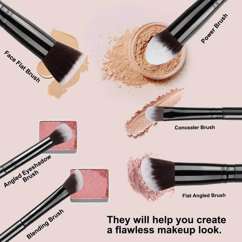 NEW 14PCS Makeup Brushes Set Soft Fluffy Foundation Blush Powder Eyeshadow Blending Female Cosmetics Beauty Tool 14PCS Makeup Brushes Set by Dropshee