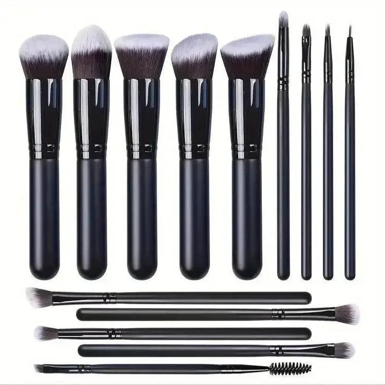 NEW 14PCS Makeup Brushes Set Soft Fluffy Foundation Blush Powder Eyeshadow Blending Female Cosmetics Beauty Tool - GiFTiFY