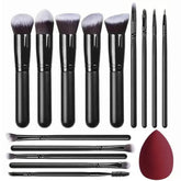 NEW 14PCS Makeup Brushes Set Soft Fluffy Foundation Blush Powder Eyeshadow Blending Female Cosmetics Beauty Tool - GiFTiFY