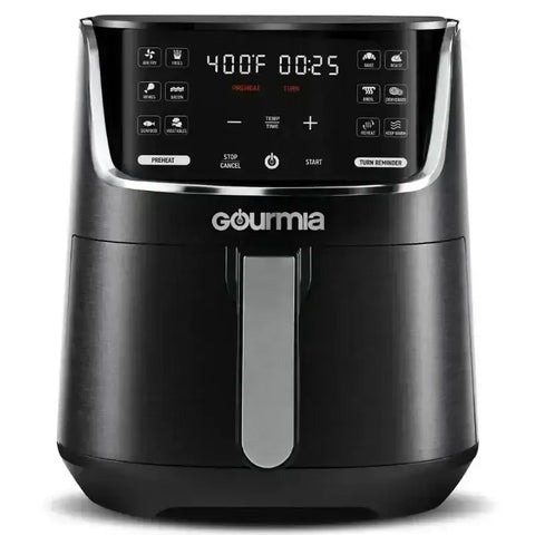 New Gourmia 4 - Quart Digital Air Fryer with 12 One - Touch Presets - GiFiFY