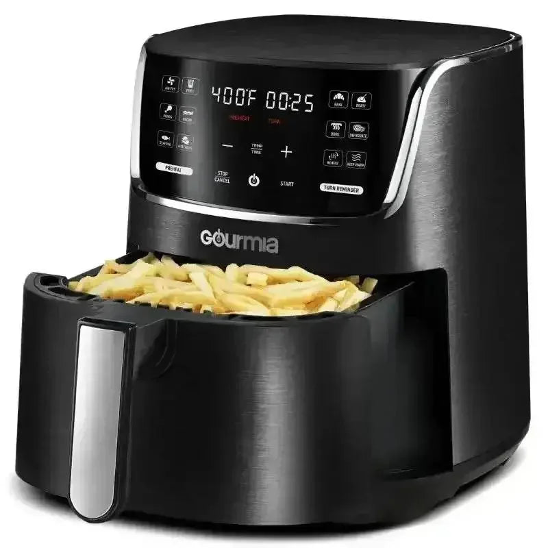 New Gourmia 4-Quart Digital Air Fryer with 12 One-Touch Presets Air Fryer by DSERS