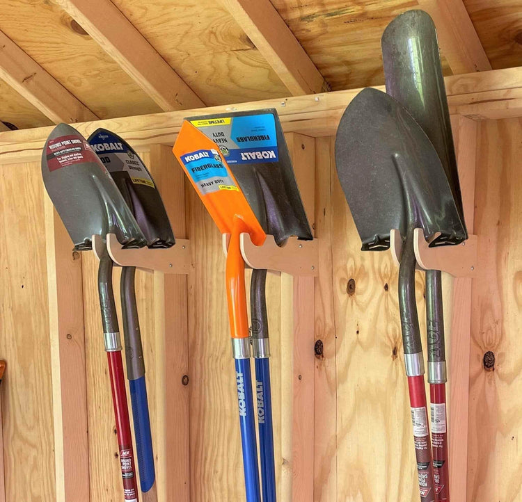 Complete Shed Organization Kit – Yard & Garden Tool Storage System - GiFTiFY