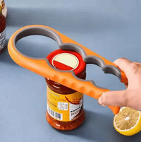 4-in-1 Anti Slip Can Bottle Opener Multi Tool Kitchen Gadget for Beverag