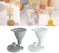 Kitchen Silicone Funnel Foldable Funnel for Filling Water Bottle With Liquid