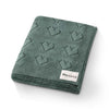 100% Cotton Luxury Knit Heart Swaddle Baby Blanket