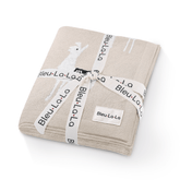 Whimsy Collection - Luxury 100% Cotton Knit Swaddle Baby Blanket - GiFTiFY