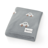 Whimsy Collection - Luxury 100% Cotton Knit Swaddle Baby Blanket - GiFTiFY