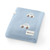 Whimsy Collection - Luxury 100% Cotton Knit Swaddle Baby Blanket - GiFTiFY