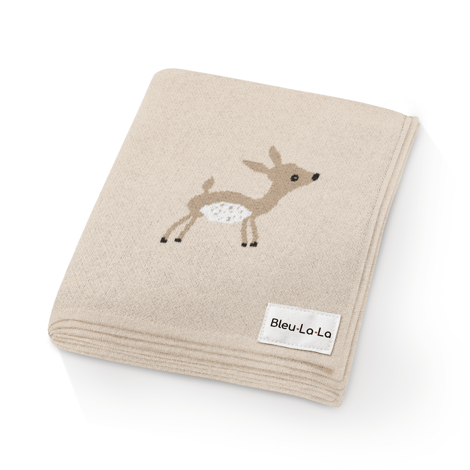 Whimsy Collection - Luxury 100% Cotton Knit Swaddle Baby Blanket - GiFTiFY