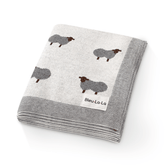 Whimsy Collection - Luxury 100% Cotton Knit Swaddle Baby Blanket - GiFTiFY