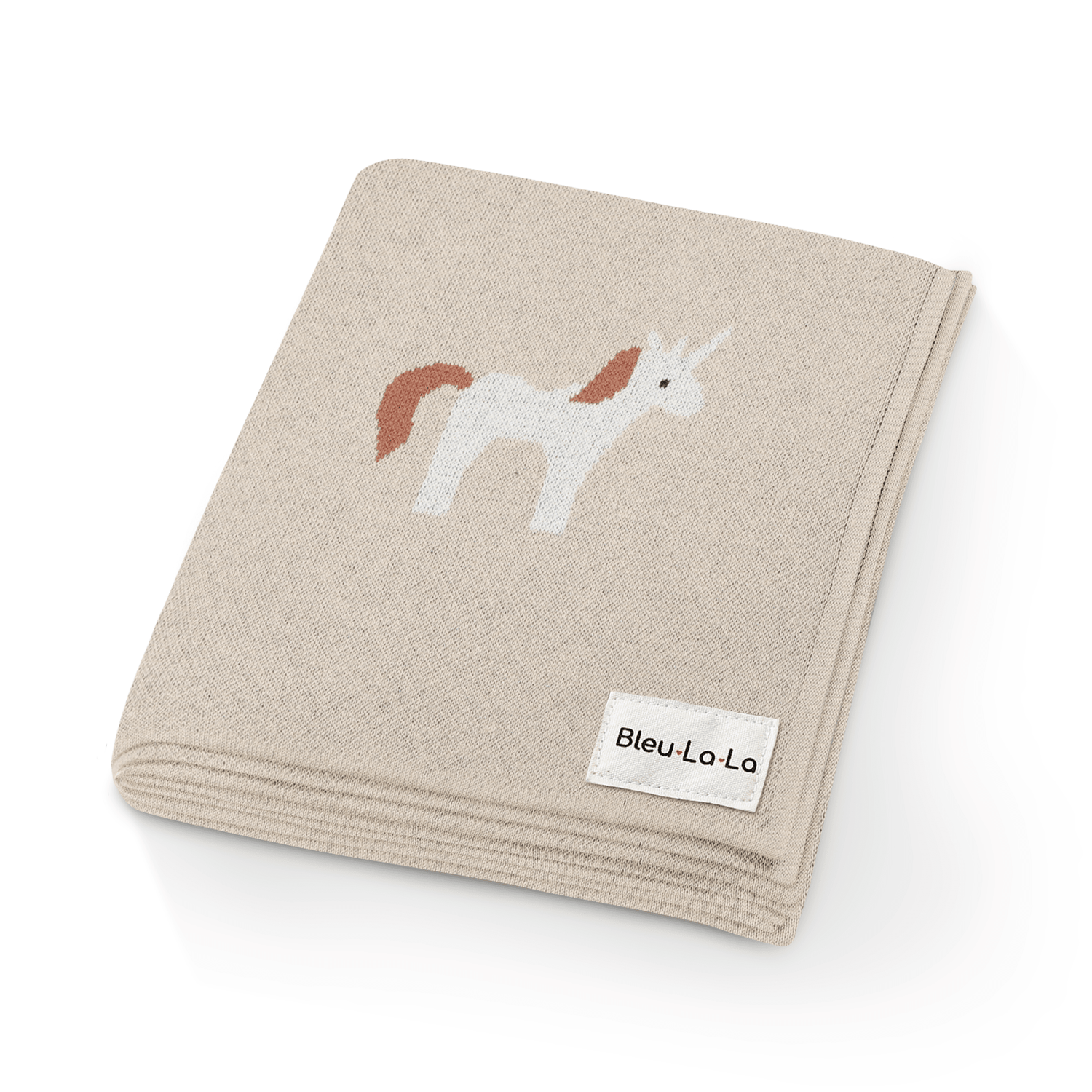 Whimsy Collection - Luxury 100% Cotton Knit Swaddle Baby Blanket - GiFTiFY