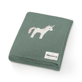 Whimsy Collection - Luxury 100% Cotton Knit Swaddle Baby Blanket - GiFTiFY