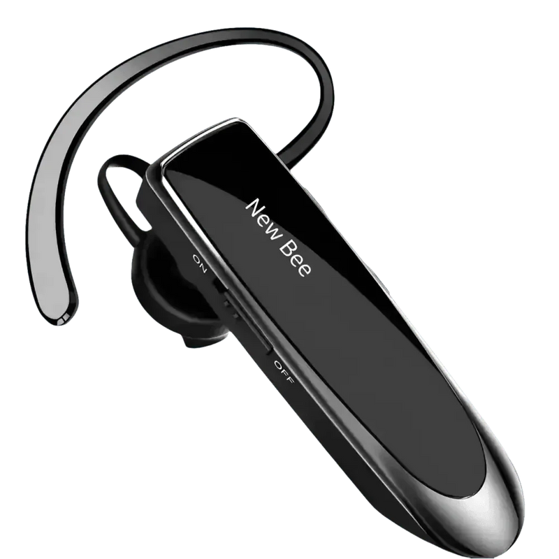 Noellie Bluetooth Earpiece Black Ultra-Long Battery Cell Phones & Accessories > Cell Phone Accessories > Headsets by New Bee Factory Store