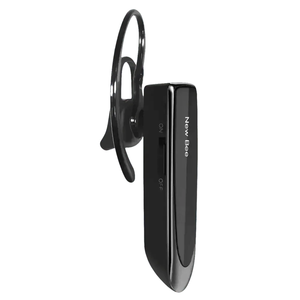 Noellie Bluetooth Earpiece Black Ultra-Long Battery Cell Phones & Accessories > Cell Phone Accessories > Headsets by New Bee Factory Store