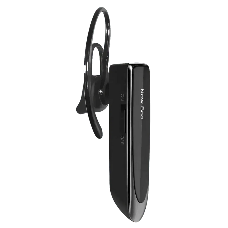 Noellie Bluetooth Earpiece Black Ultra-Long Battery Cell Phones & Accessories > Cell Phone Accessories > Headsets by New Bee Factory Store