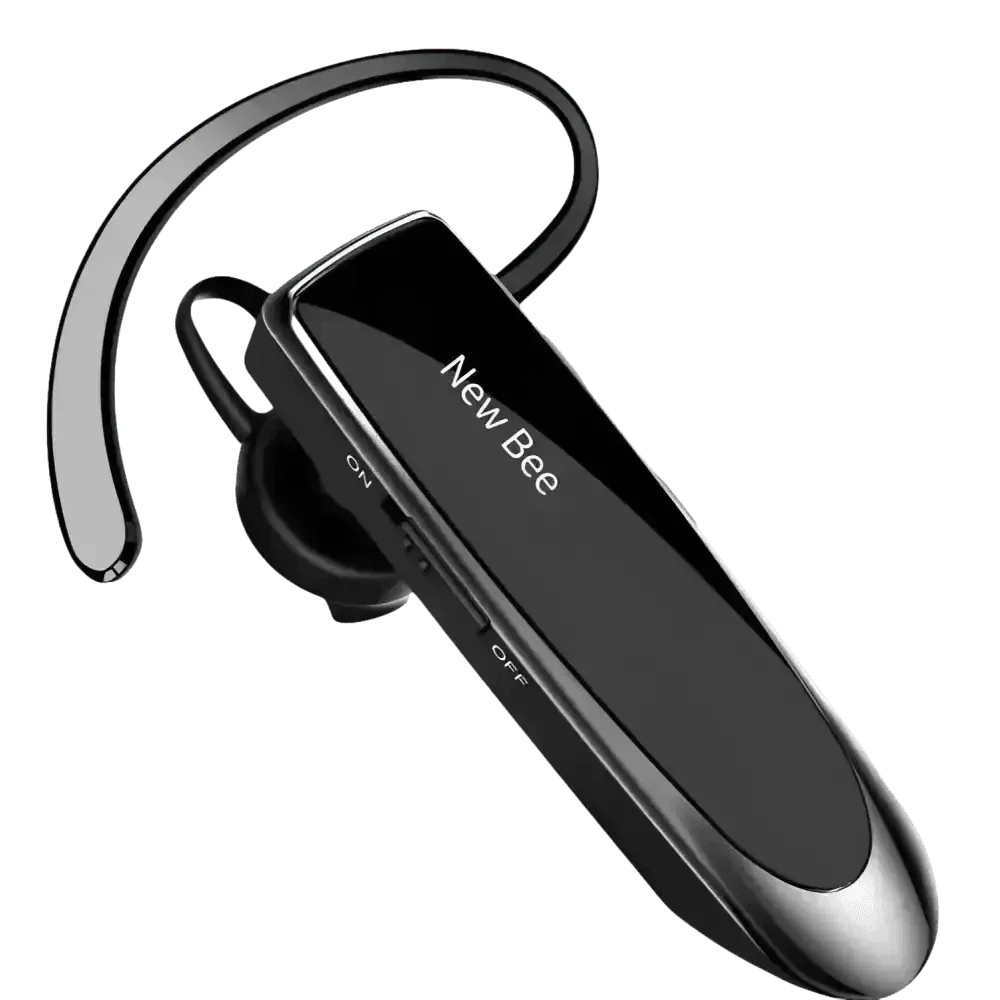 Noellie Bluetooth Earpiece Black Ultra-Long Battery Cell Phones & Accessories > Cell Phone Accessories > Headsets by New Bee Factory Store