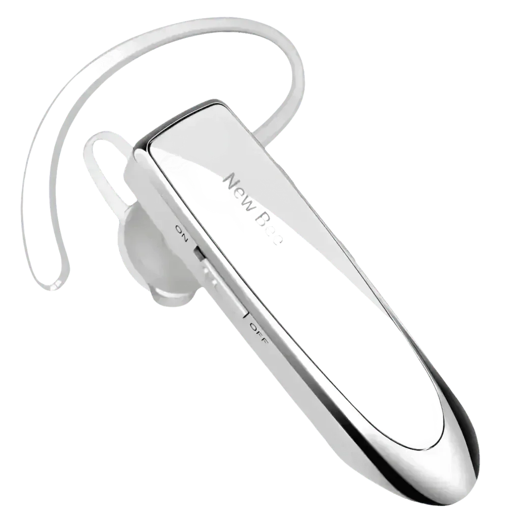 Noellie Bluetooth Earpiece Black Ultra-Long Battery Cell Phones & Accessories > Cell Phone Accessories > Headsets by New Bee Factory Store