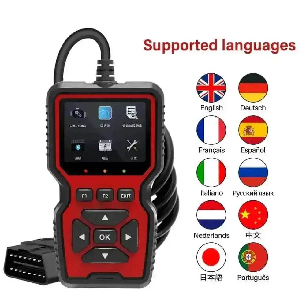 OBD2 Car Scanner V519 V309 Oxygen Sensor Tool - GiFTiFY