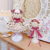 High quality Rosé Blossom Couture Dog Dress & Hat Set - GiFTiFY