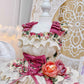 High quality Rosé Blossom Couture Dog Dress & Hat Set
