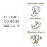 MyBeeBear Reusable Booster Pad (3 counts) - GiFTiFY