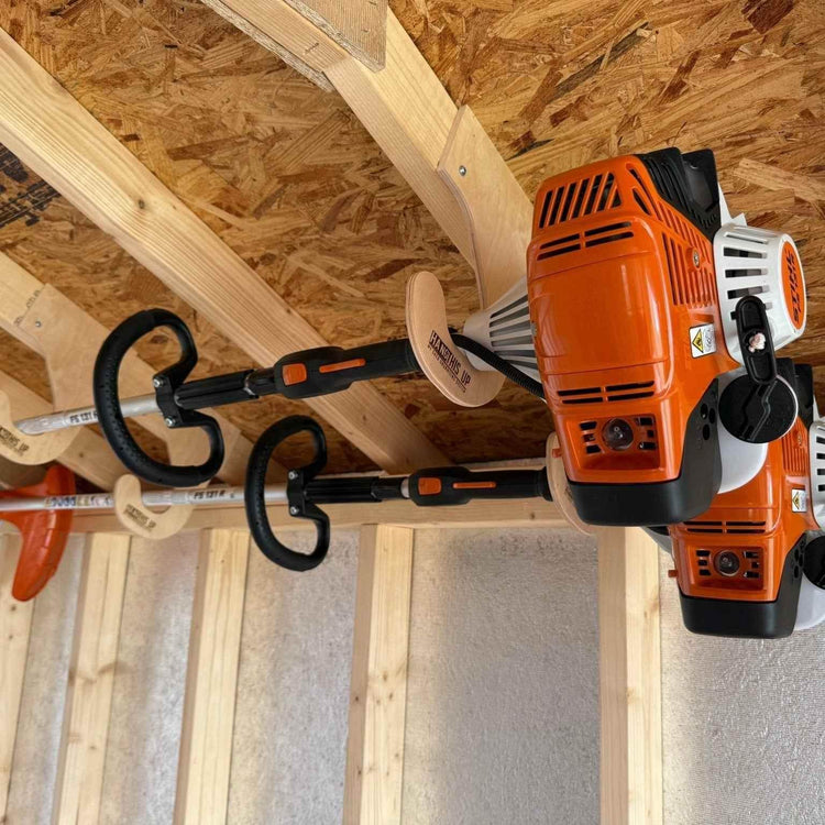 Overhead Weed Wacker Storage Hook – Ceiling Mount for Weed Eaters & Tools - GiFTiFY