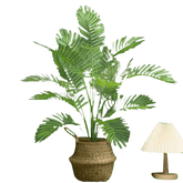 Palm Plant Table Lamp Home Garden Party Decor - GiFTiFY