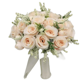 Peach Rose Wedding Bouquet - GiFTiFY