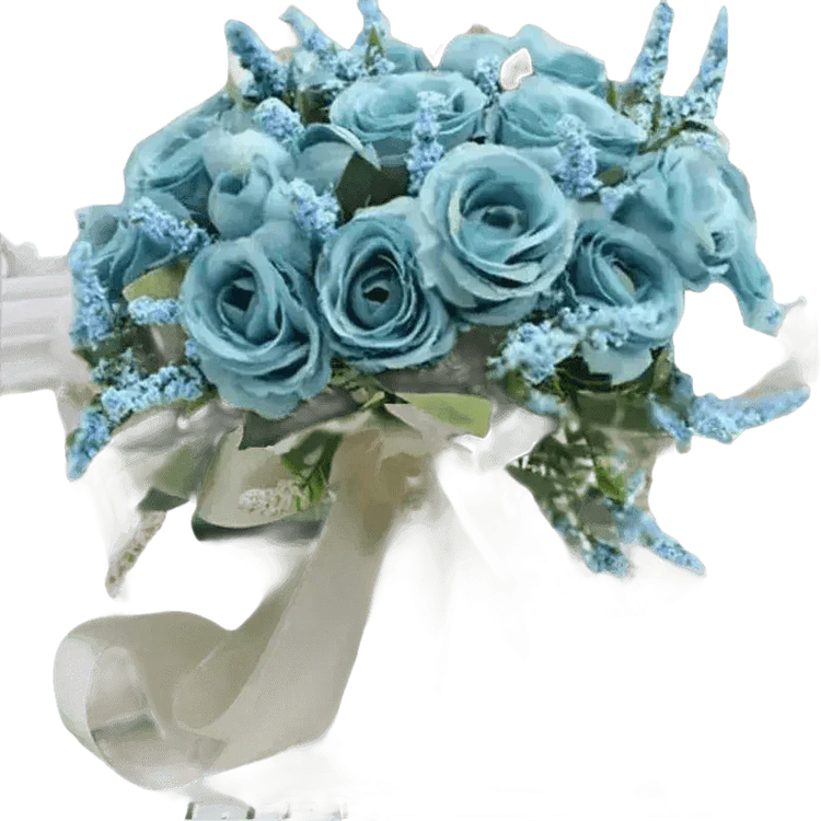 Peach Rose Wedding Bouquet - GiFTiFY