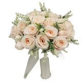 Peach Rose Wedding Bouquet - GiFTiFY