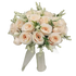 Peach Rose Wedding Bouquet - GiFTiFY