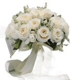 Peach Rose Wedding Bouquet - GiFTiFY