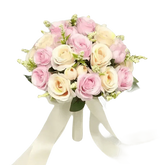 Peach Rose Wedding Bouquet - GiFTiFY