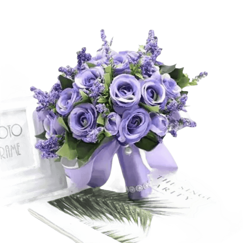 Peach Rose Wedding Bouquet - GiFTiFY