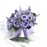 Peach Rose Wedding Bouquet - GiFTiFY