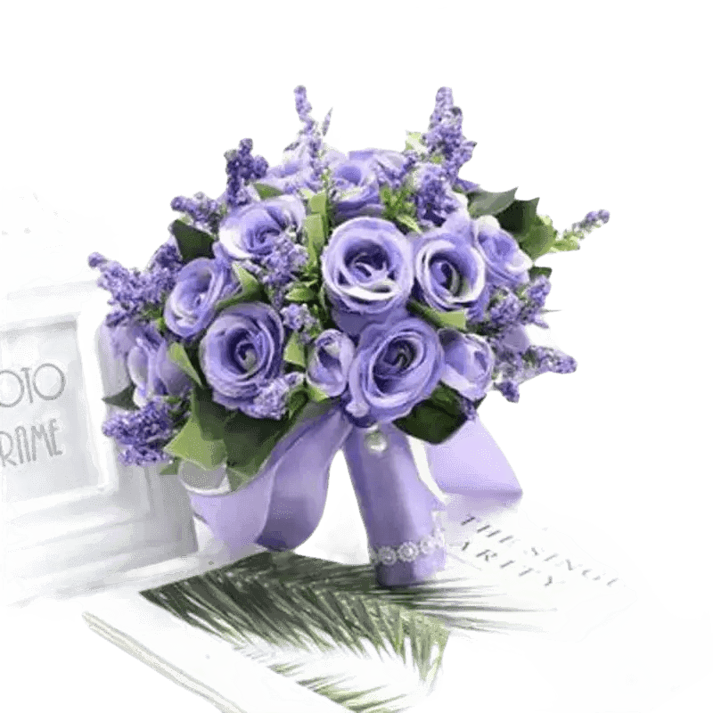 Peach Rose Wedding Bouquet - GiFTiFY